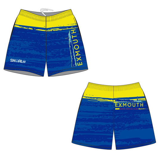 SHOALO Customised - Exmouth Beach Rescue Club Unisex Shorts