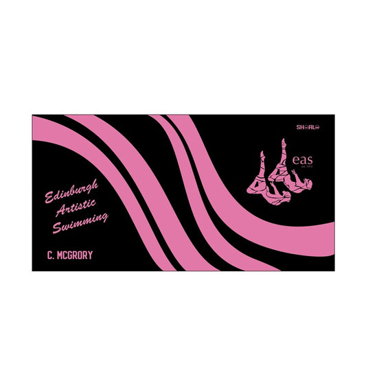 SHOALO Customised - Edinburgh (Artistic Swimming) Beach Towel + NAME