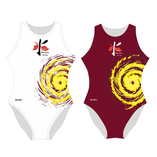 SHOALO Customised - Hong Kong UWH Womens Water Polo Suits + NAME