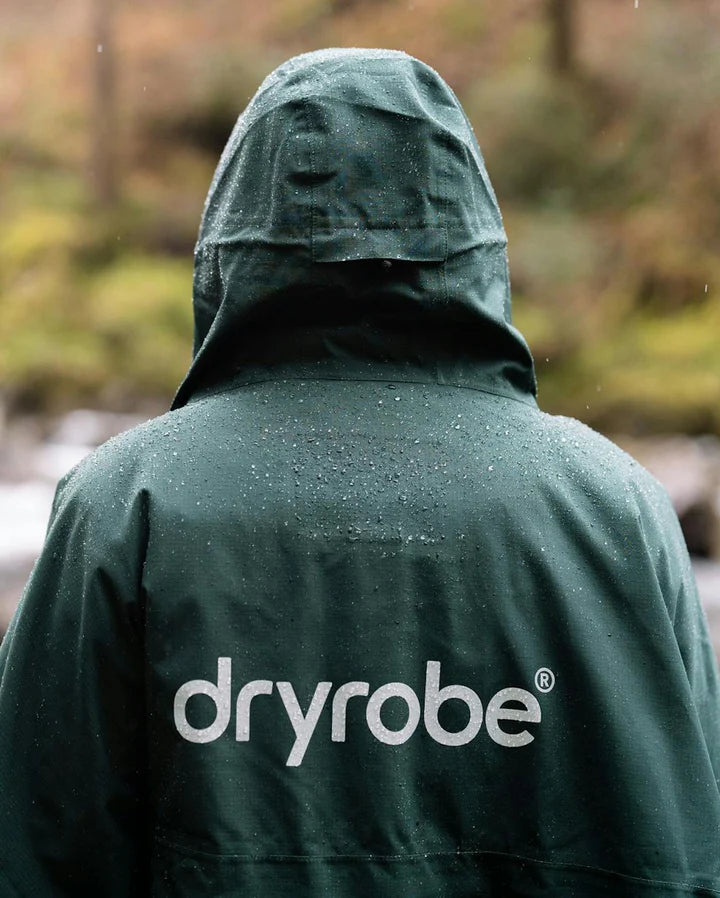 Dryrobe® Dark Green One Size Rainproof Poncho