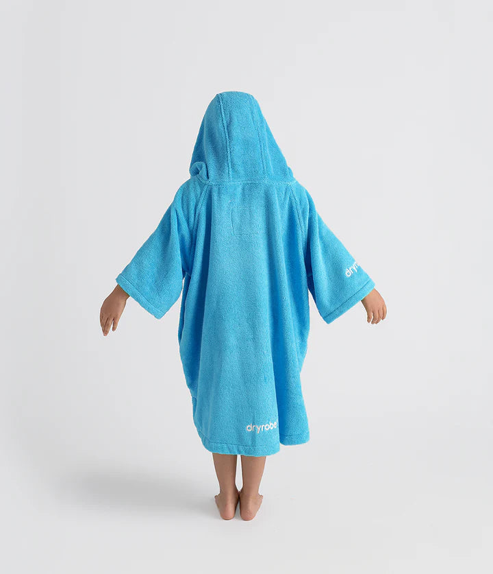 Dryrobe® Blue Kids Organic Towel Changing Robe