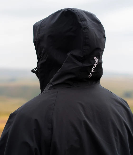 Dryrobe® Black Waterproof Parka