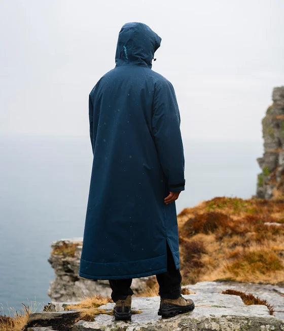 Dryrobe® Deep Sea Blue Waterproof Parka