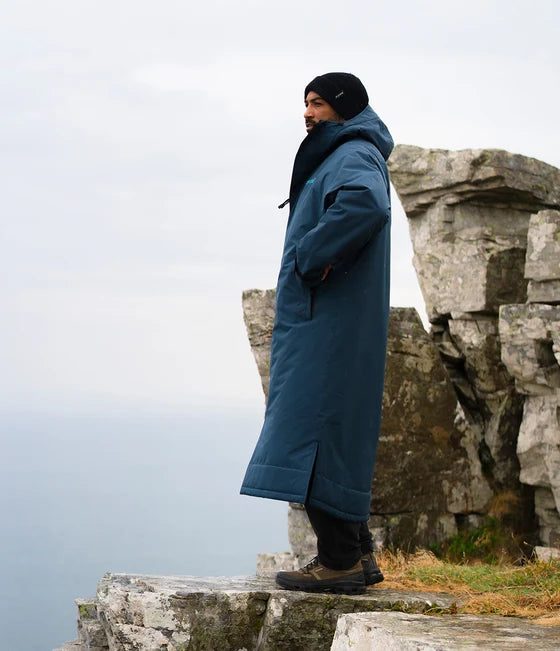 Dryrobe® Deep Sea Blue Waterproof Parka