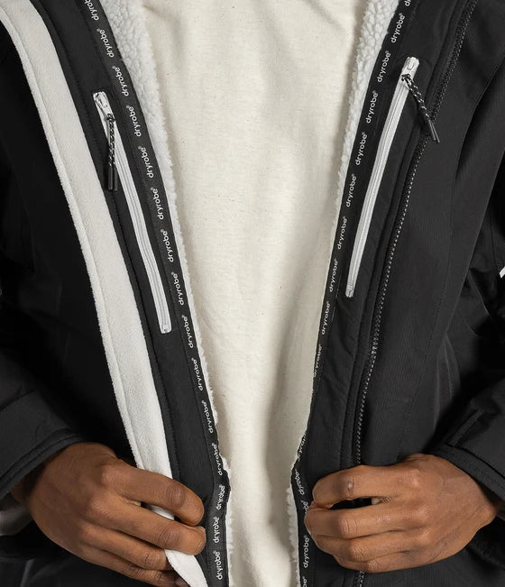 Dryrobe® Black Waterproof Parka