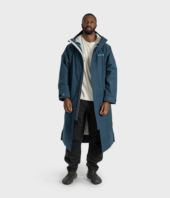 Dryrobe® Deep Sea Blue Waterproof Parka