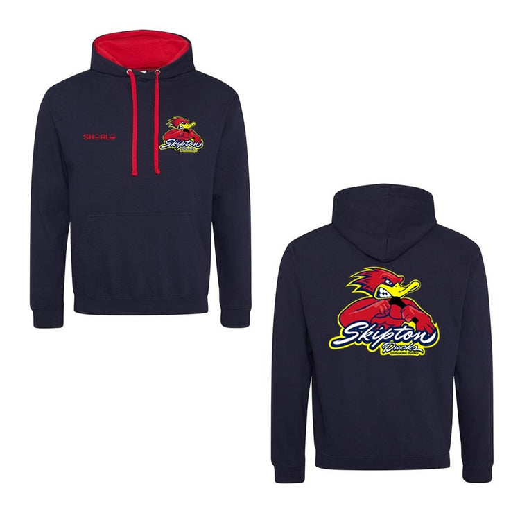 SHOALO Customised - Skipton Ducks Unisex Hoody / Hoodie (no zip) - COTTON