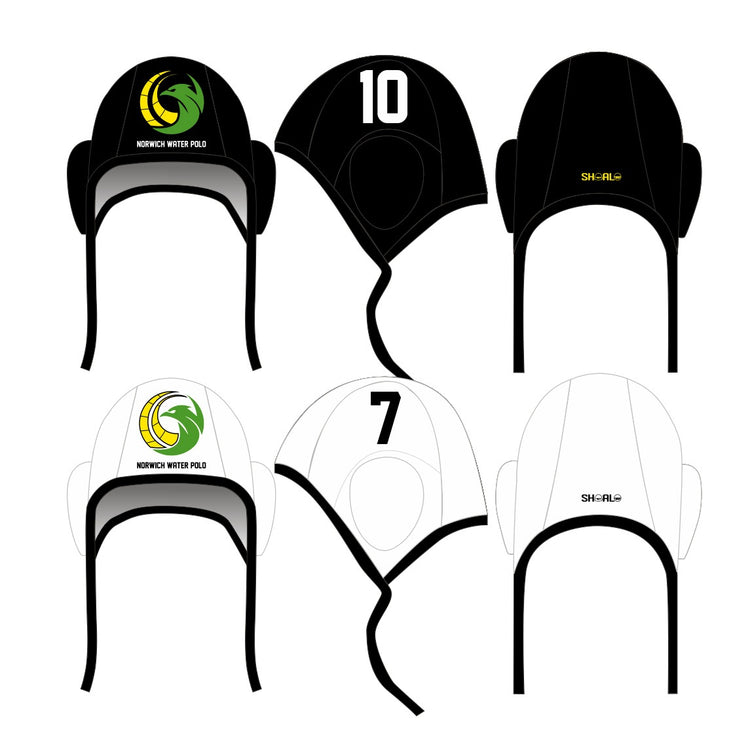 SHOALO Customised - Norwich Water Polo Caps - SINGLE