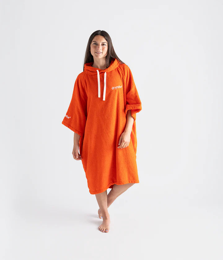 Dryrobe® Orange Organic Towel Changing Robe