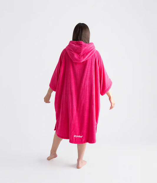 Dryrobe® Hot Pink Organic Towel Changing Robe