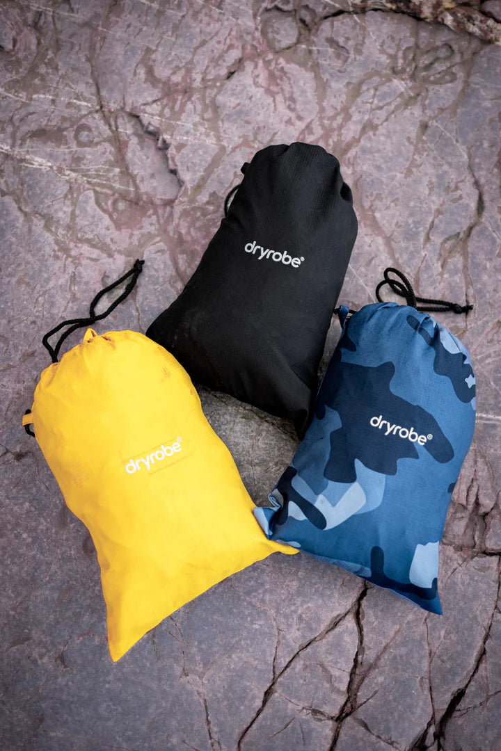 Dryrobe® Yellow One Size Rainproof Poncho