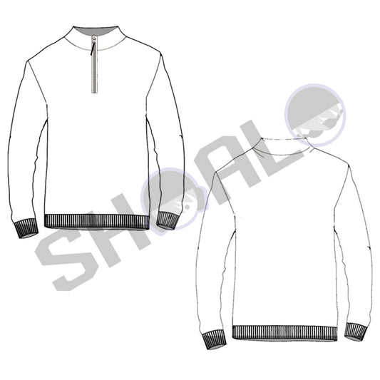 SHOALO Custom Design - Unisex 1/4 Quarter Zip Top