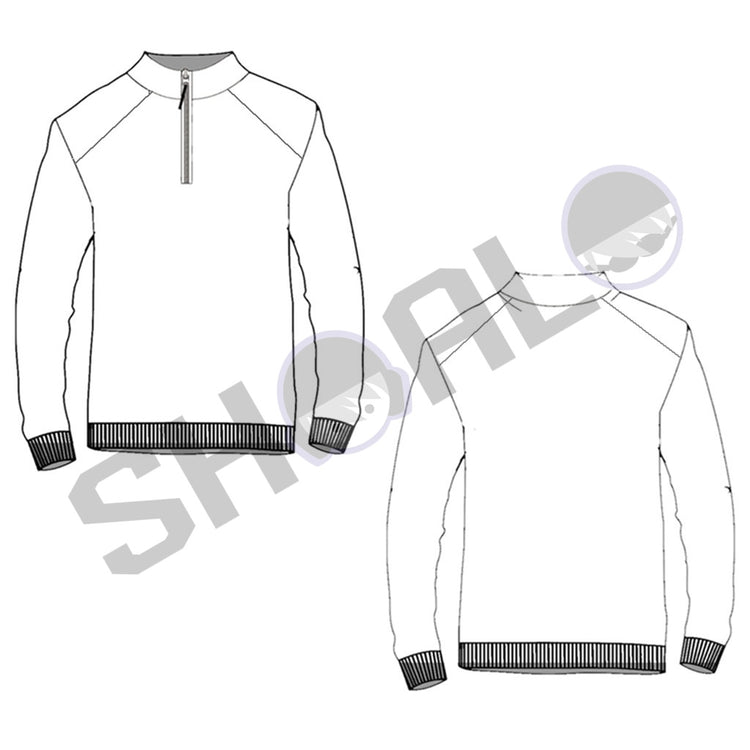 SHOALO Custom Design - Unisex 1/4 Quarter Zip Top