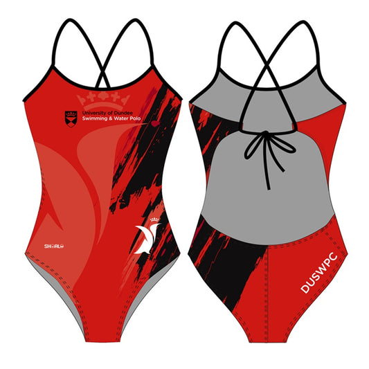 SHOALO Customised - Dundee University Womens W32 Tieback Swimsuit