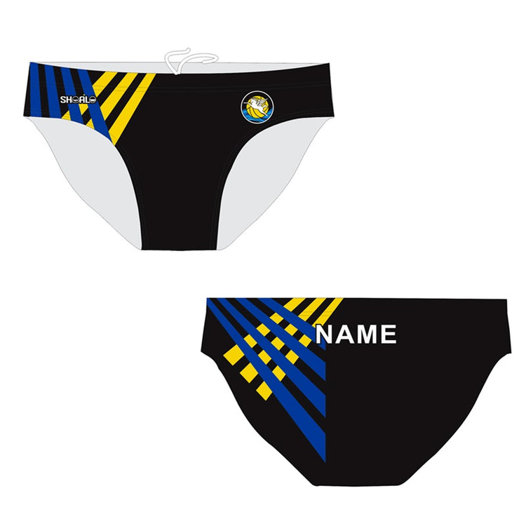 SHOALO Customised - Hucknall Mens Water Polo Suits + NAME