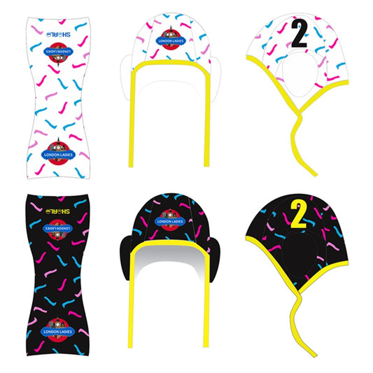SHOALO Customised - London Ladies UWH Water Polo Cap - SINGLE