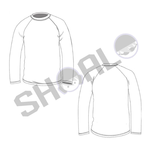 SHOALO Custom Design - Unisex Sports Sublimation Long Sleeve Shirt