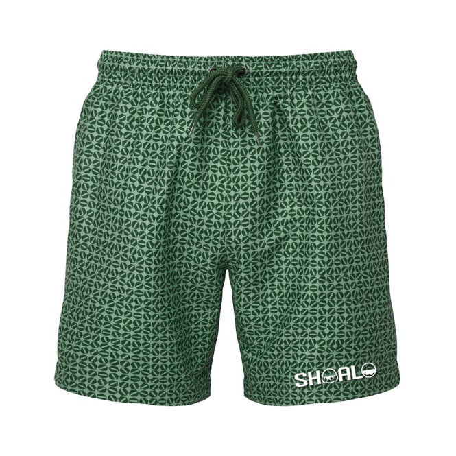 SHOALO Green Slot - Mens Beach Shorts