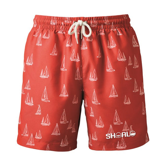 SHOALO Boats - Mens Beach Shorts