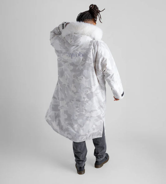 Dryrobe® Alpine White Camo Advance Changing Robe