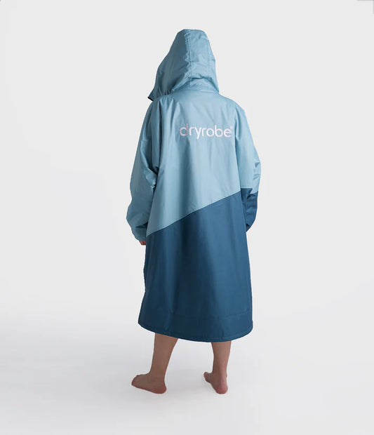 Dryrobe® Blue Light Grey Advance Adults Changing Robe