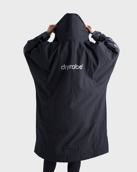 Dryrobe® Black Camo Tech-Lite Long Sleeve Changing Robe