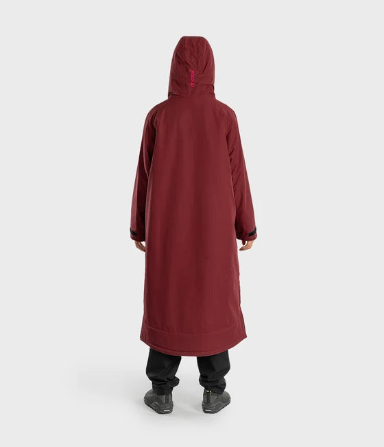 Dryrobe® Burgundy Waterproof Parka