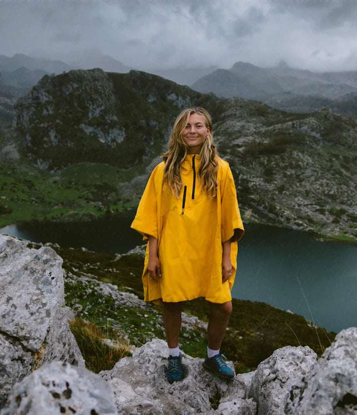 Dryrobe® Yellow One Size Rainproof Poncho