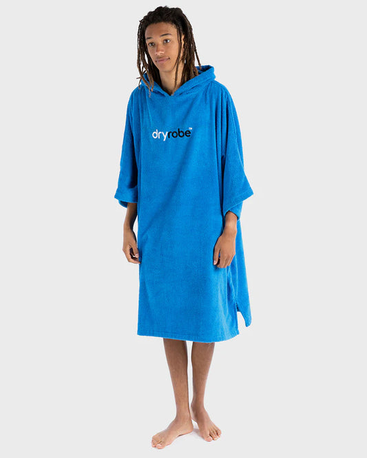 Dryrobe® Cobalt Blue Organic Towel Changing Robe