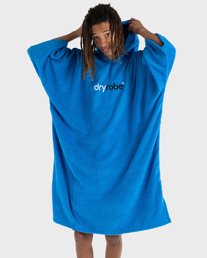 Dryrobe® Cobalt Blue Organic Towel Changing Robe