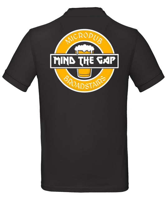 Customised - Mind The Gap Unisex ORGANIC Cotton Polo-Shirt