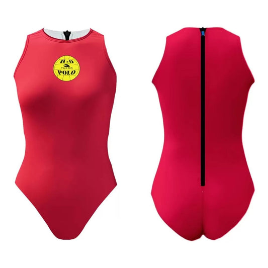 TURBO Basic / Solid / Plain Colour - 89024 - Womens Water Polo Suits / Costume
