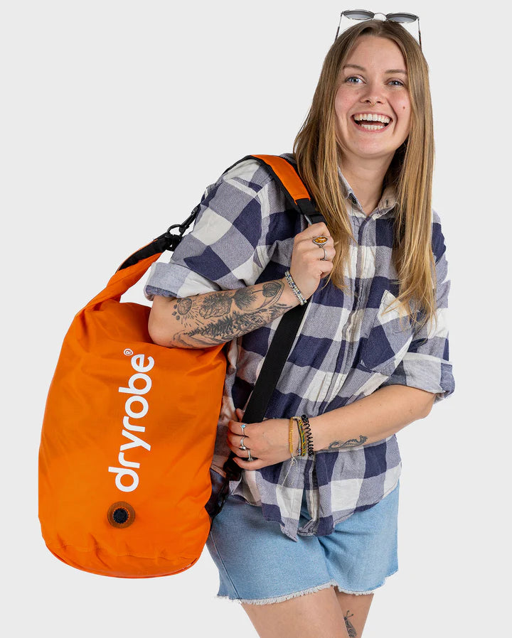 Dryrobe® Orange Compression Travel Bag