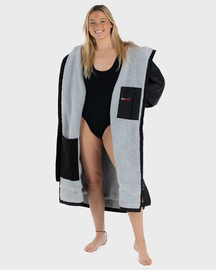 Dryrobe® Black Grey Advance Changing Robe