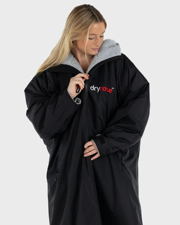 Dryrobe® Black Grey Advance Changing Robe