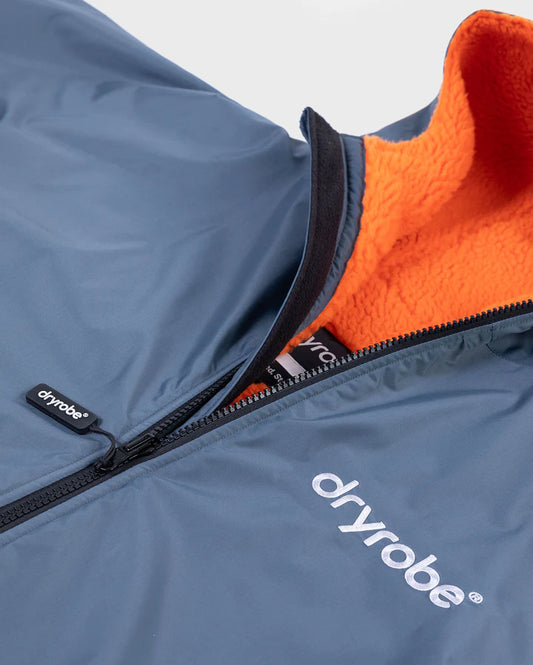 Dryrobe® Dark Grey Orange Kids Advance Changing Robe
