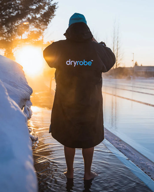 Dryrobe® Black Blue Advance Changing Robe
