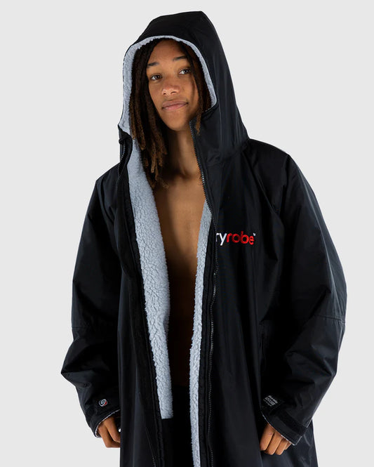 Dryrobe® Black Grey Advance Changing Robe