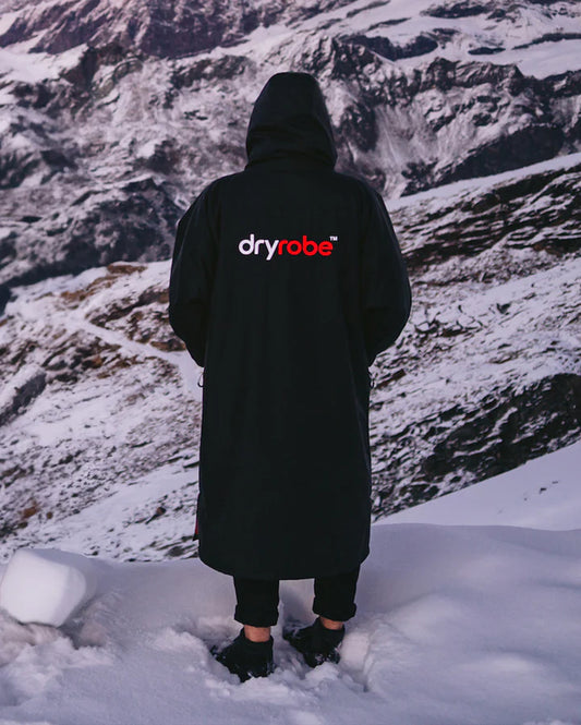Dryrobe® Black Red Advance Changing Robe
