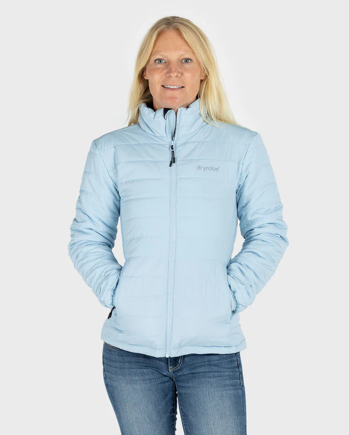 Dryrobe® Ice Blue Women's Light Weight Jacket