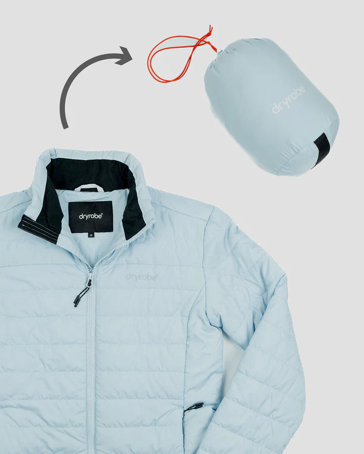 Dryrobe® Ice Blue Women's Light Weight Jacket