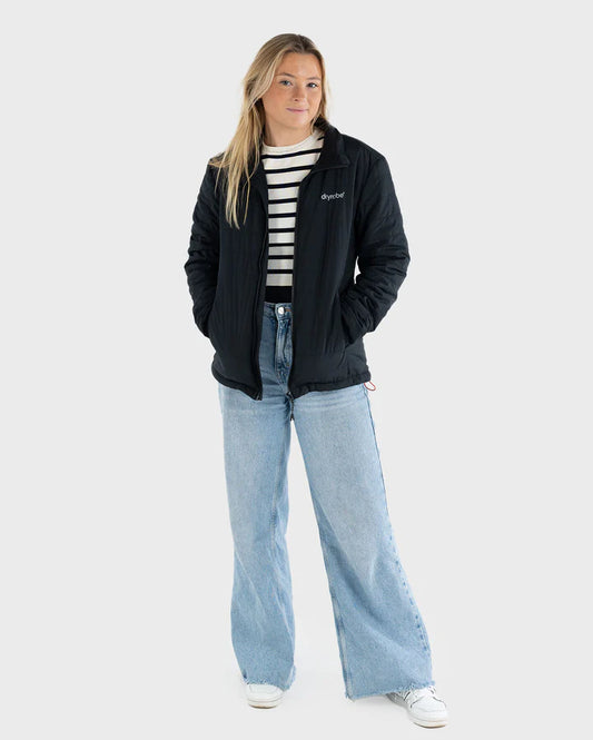 Dryrobe® Black Women's Light Weight Jacket