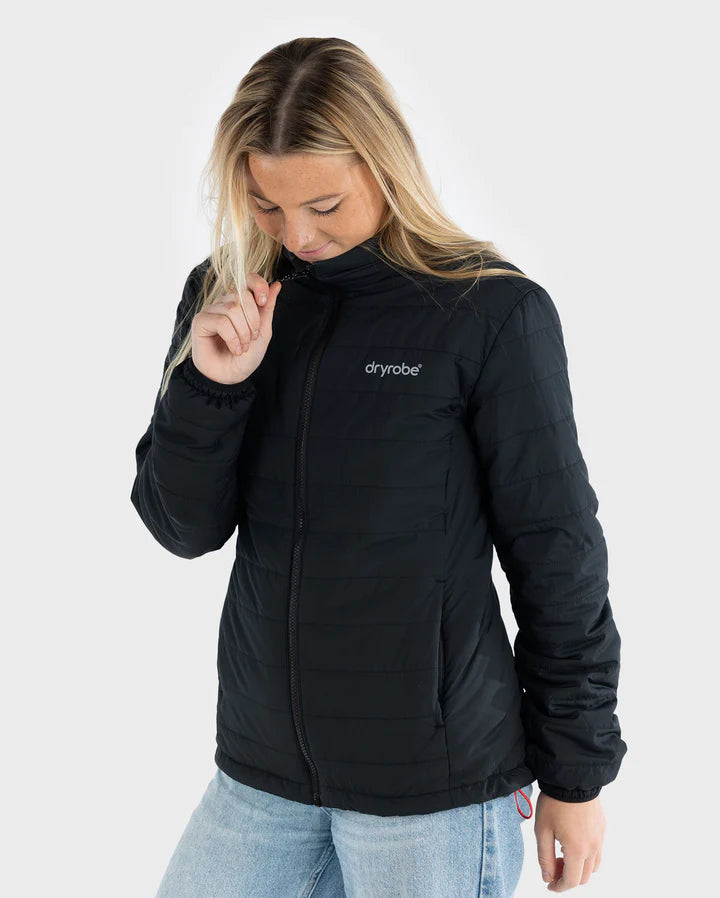 Dryrobe® Black Women's Light Weight Jacket