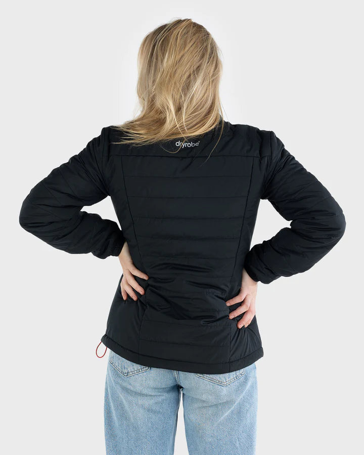 Dryrobe® Black Women's Light Weight Jacket