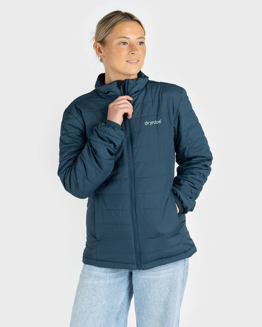 Dryrobe® Deep Sea Blue Women's Light Weight Jacket