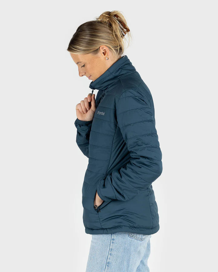Dryrobe® Deep Sea Blue Women's Light Weight Jacket