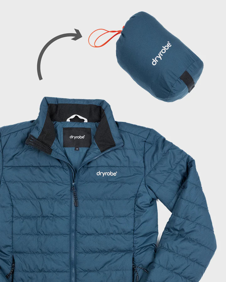Dryrobe® Deep Sea Blue Men's Light Weight Jacket