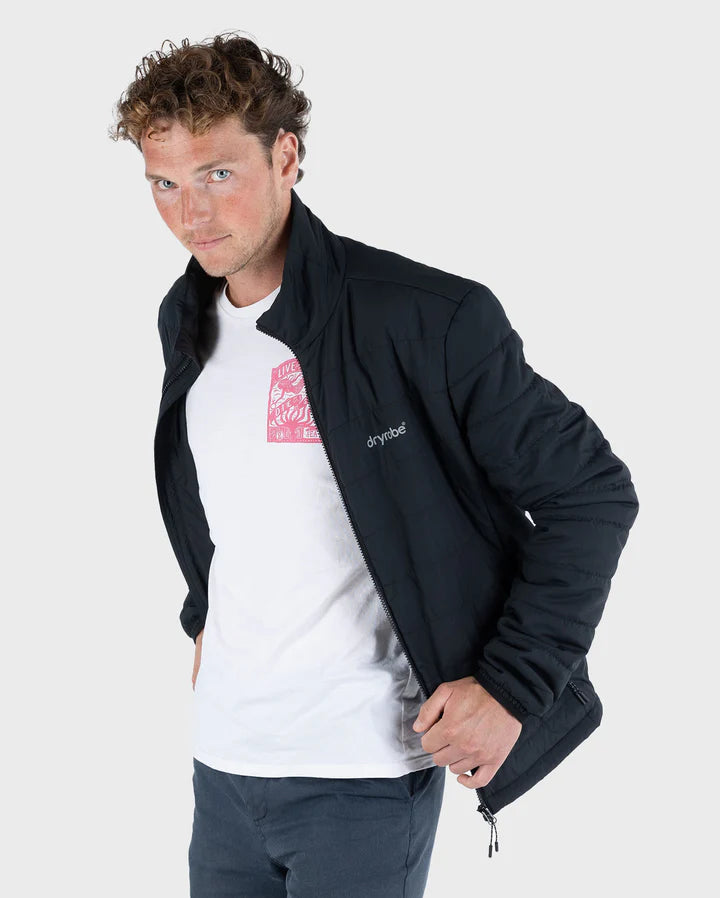 Dryrobe® Black Men's Light Weight Jacket
