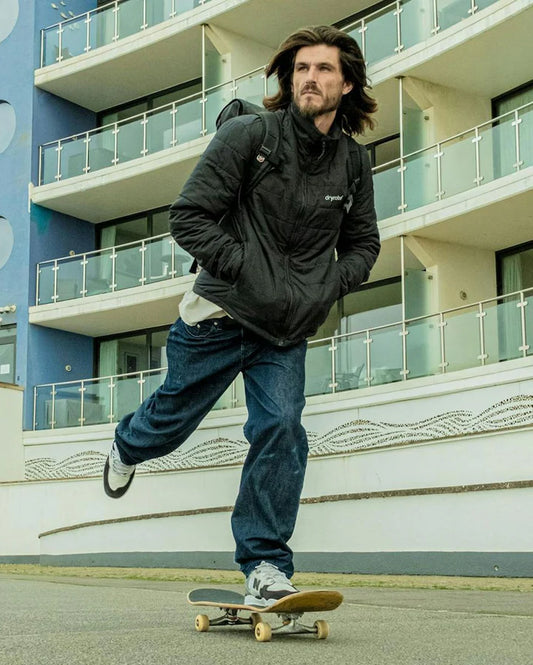 Dryrobe® Black Men's Light Weight Jacket