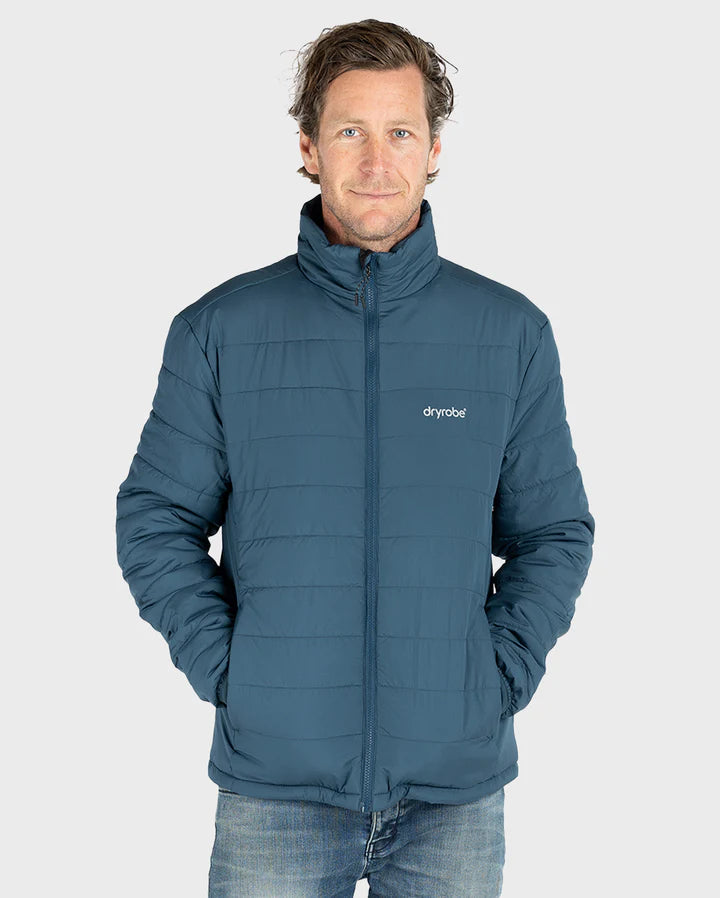 Dryrobe® Deep Sea Blue Men's Light Weight Jacket